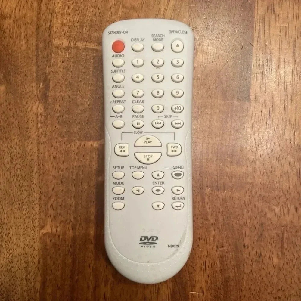 SYLVANIA NB052 DVD REMOTE CONTROL for DVL100E‎ EWD7004 RSD200E SD200E MSD124